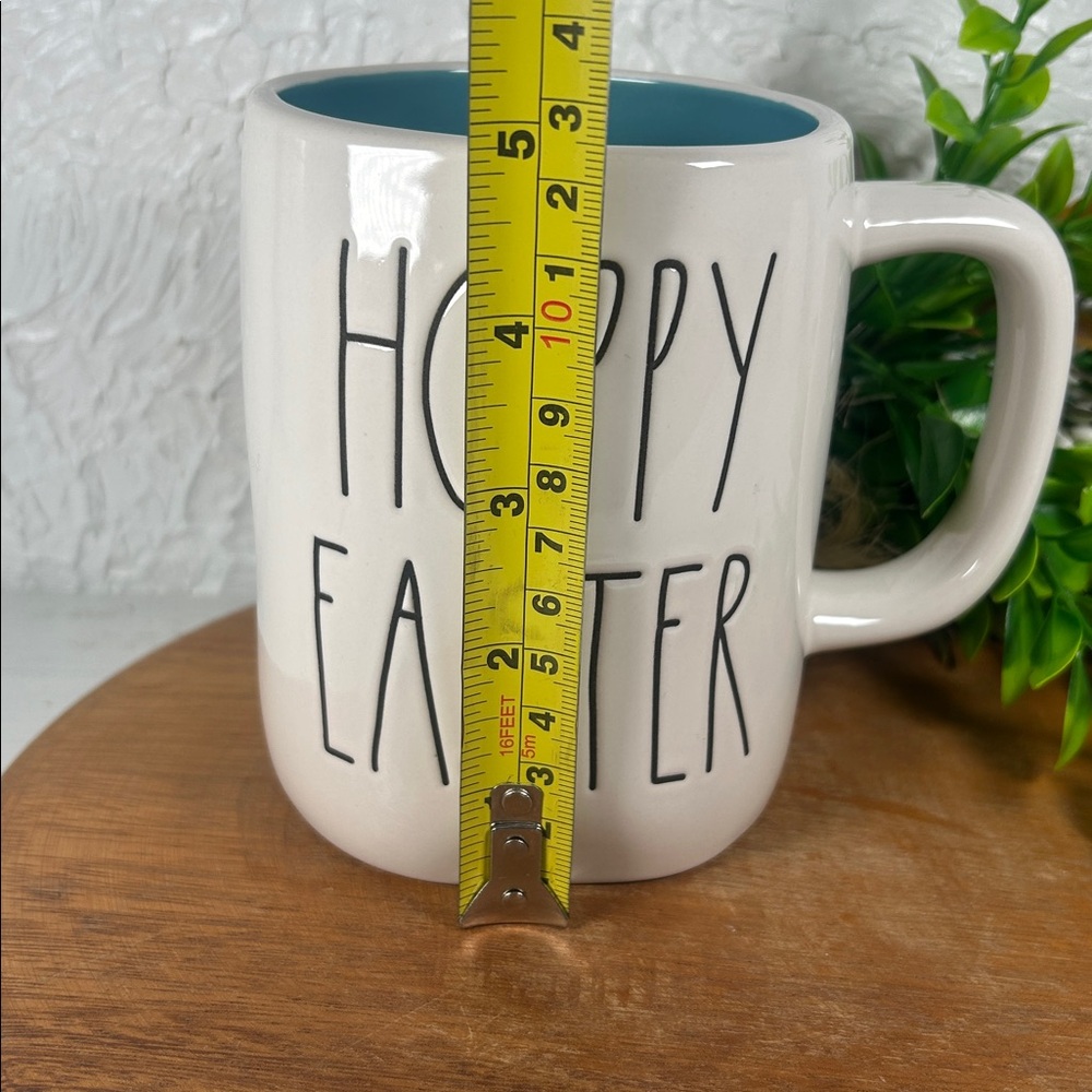 Rae Dunn Hoppy Easter Mug with Bunny White Blue 18 Oz Easter Drink Large Mug - Picture 8 of 12
